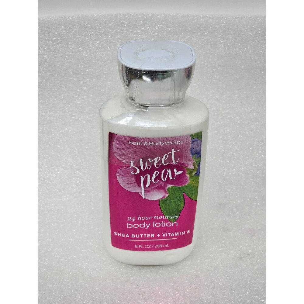 Bath & Body Works Sweet Pea 24 Hour Moisture Body Lotion Shea Butter & Vitamin E